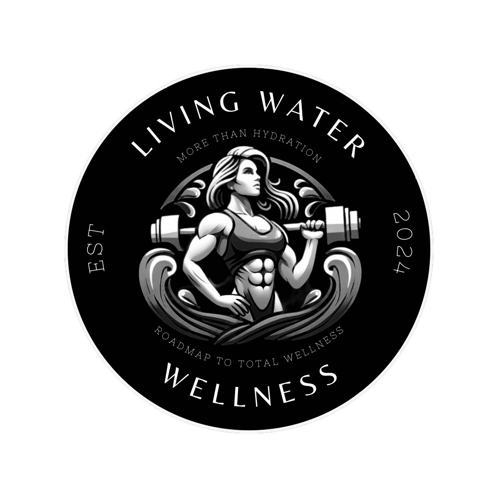 Living Water Wellness Waterproof 5”x5” Stickers